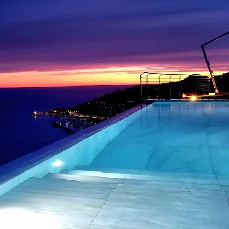 Sabrina Riviera Dei Fiori A Picco Sul Mare Con Piscina Privata ,wellness & Imperia